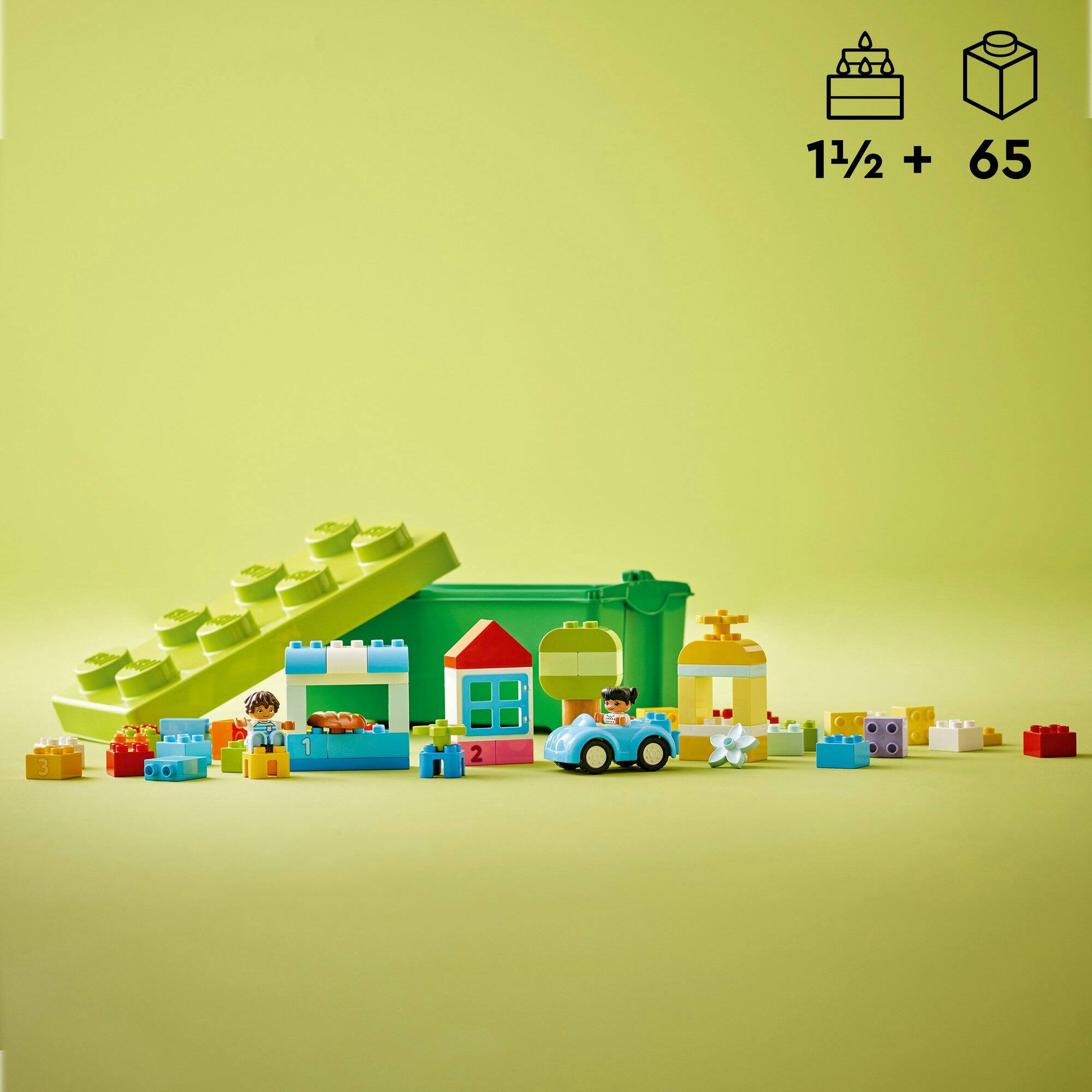 LEGO® DUPLO® Classic Brick Box 10913 Building Toy (65 Pieces)